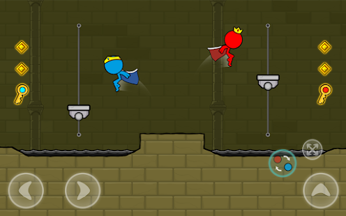 Red and Blue Stickman : Animat Screenshot