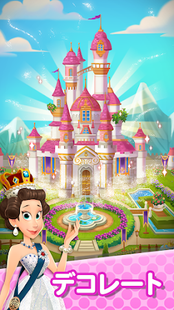 Game screenshot 女王の城 マージ＆ストーリー mod apk