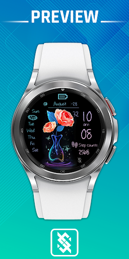Android application BFF26 - Neon Art Flower Vase screenshort