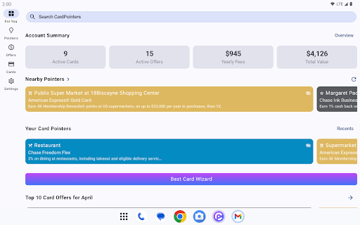 CardPointers: Maximize Rewards screenshot 8
