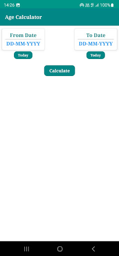 Android application Age Calculator - Calculate Age screenshort