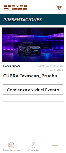 Prensa CUPRA Screen 3