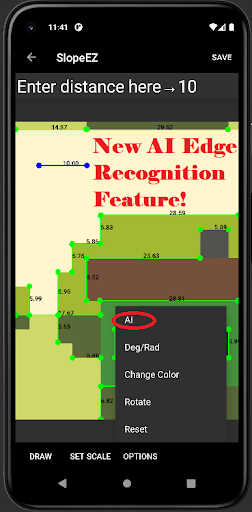 Android application SlopeEZ: Image Angle Measurer screenshort