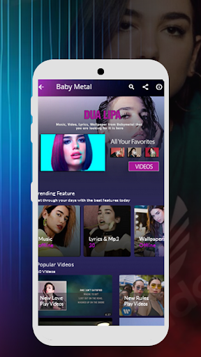 Dua Lipa Houdini Music & Video Screen 2