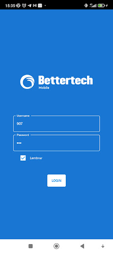 Android application Bettertech Mobile screenshort