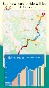 Maplocs - 자전거 경로 플래너, 자전거 지도