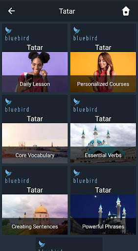 Android application Learn Tatar. Speak Tatar. Stud screenshort