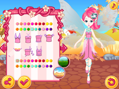 Fairy Dress Up - Girls Games 0.1 APK screenshots 2