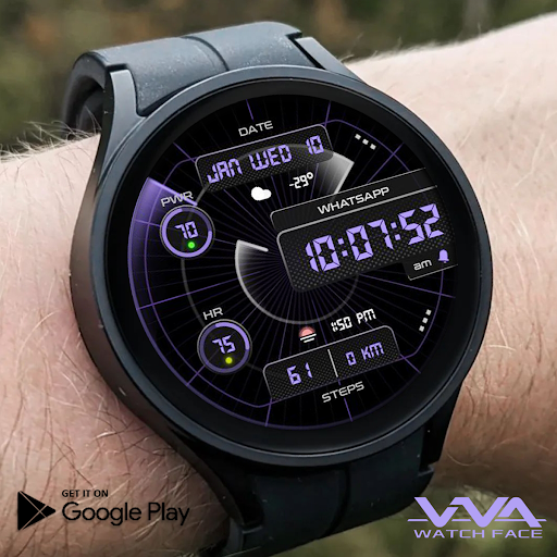 VVA62 Sports Watch face Screen 3