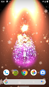 Captura de Pantalla 14 Árbol de Navidad fondo animado android