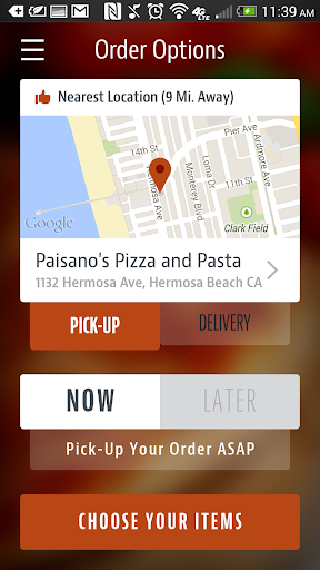 Paisanos Pizza and Pasta Screen 2