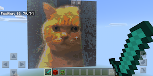 screenshot of Pixelart builder for Minecraft