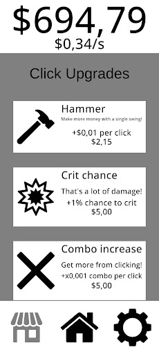 Coin Clicker Screen 3