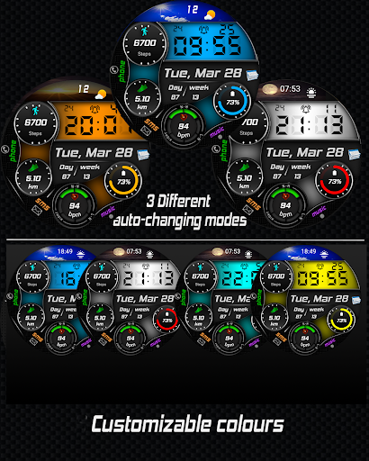Android application FSW224 WATCHFACE screenshort