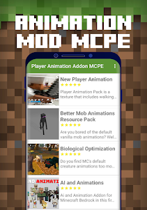 Player Animation Addon MCPE