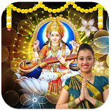 Goddess Saraswati Photo Frames HD icon