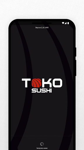 Android application TOKO Sushi Vitebsk screenshort