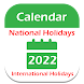 Calendar 2022 All Holidays - Androidアプリ
