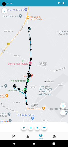 ADÔNIS RASTREADORES COM ALERTA Screenshot