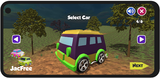 JacFree Car Racing Game Screen 2