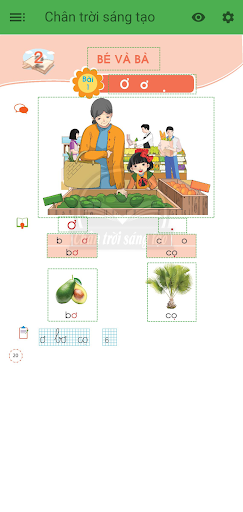 Tiếng Việt 1 Chân Trời tập 1+2 Screen 3