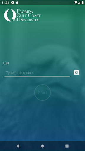 FGCUScan Screen 2