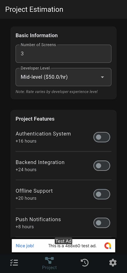 #2. EstiMate (Android) Ved: mohamedsalah414