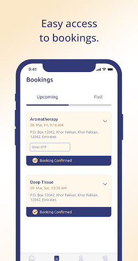 Ahya Service Screen 2