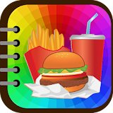 Kids Coloring : Food icon