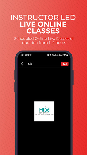 HiG Learning App Screen 3