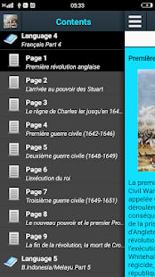 Aperçu de l'application