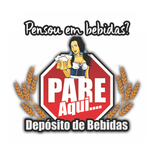 Pare Aqui Bebidas logo