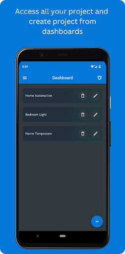 Android application ThingsLinker IoT screenshort