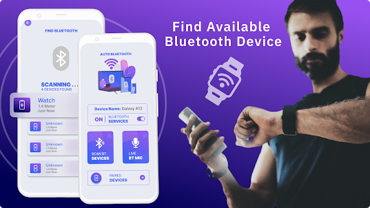 Bluetooth auto connect app