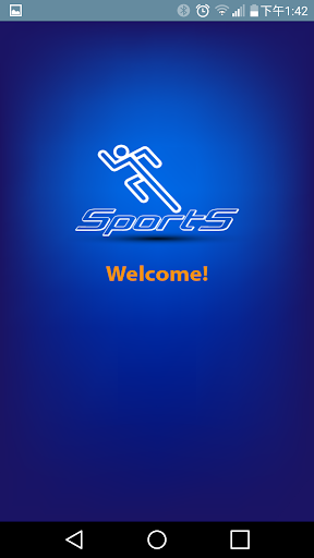 Android application Sports Watch APP screenshort