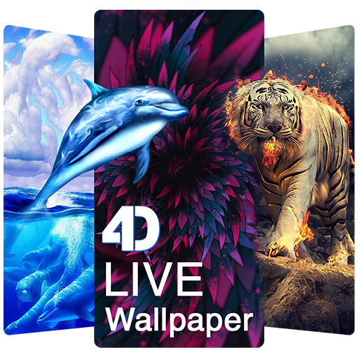 4K HD Wallpaper, 4D Background 4.0 Icon