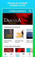 screenshot of Livros Narrados