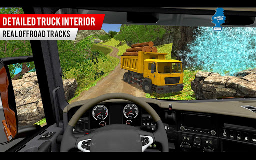 Android application Mountain Offroad Truck Driving screenshort