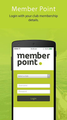 Android application Member Point screenshort