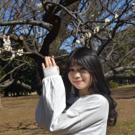 Park walk with a japanese girl logo