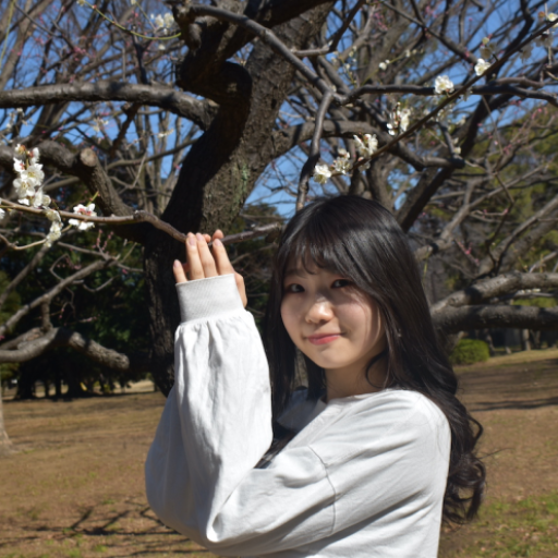 Park walk with a japanese girl  Icon