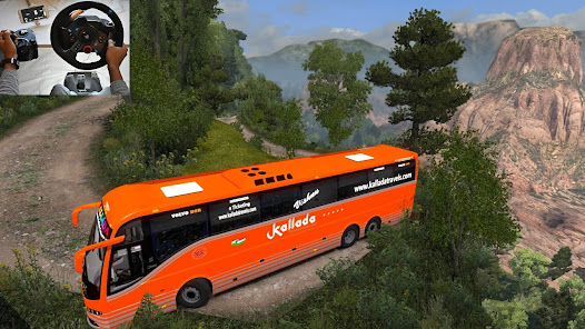 Offroad Bus Simulator-Bus Game  screenshots 1