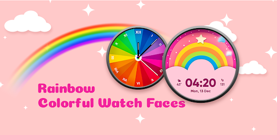 Rainbow Colorful Watch Faces