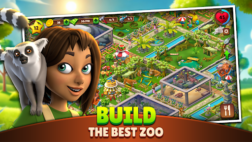 Zoo Life: Animal Park Game - Simulation - games
