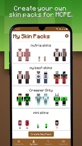 Skin Pack Maker for Minecraft 1