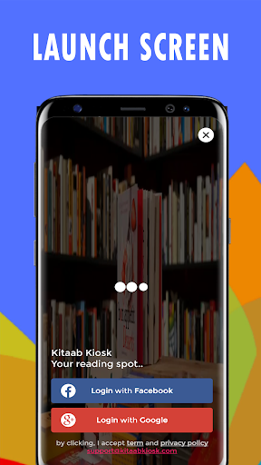 Android application Kitaab Kiosk (Punjabi,Hindi eB screenshort