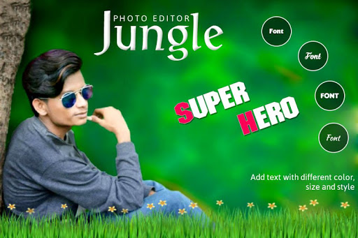 Jungle Photo Frame Screen 3