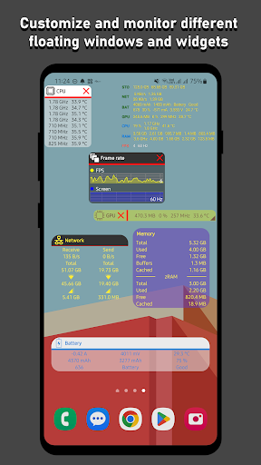 SysFloat - Monitor FPS,CPU,GPU screenshot 6