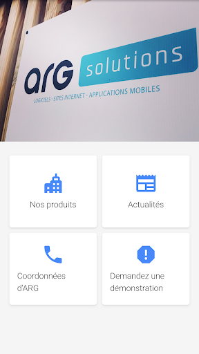 Android application ARG Collectivités screenshort