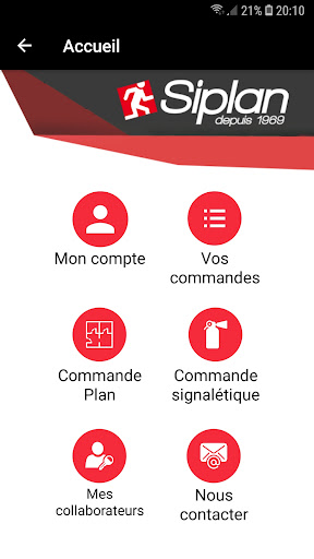 Android application Siplan screenshort